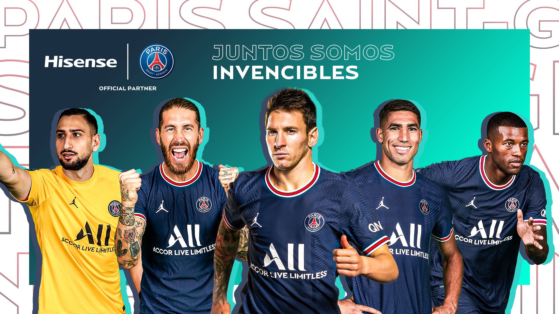 Hisense patrocinará al Paris Saint-Germain por segundo año consecutivo