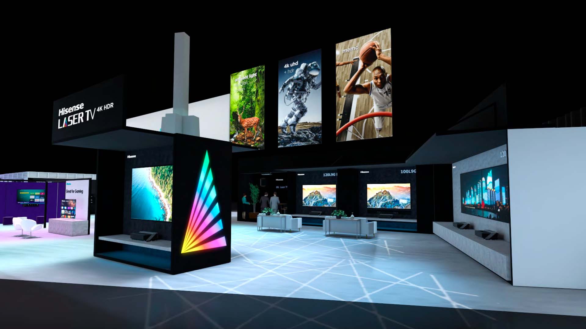 Hisense lleva a CES 2022 la serie ULED 8K Mini-LED de última generación y la primera solución de tecnología de pantalla láser de resolución 8K del mundo