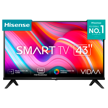 HISENSE SMART TV 43″ | VIDAA | 43A4KV