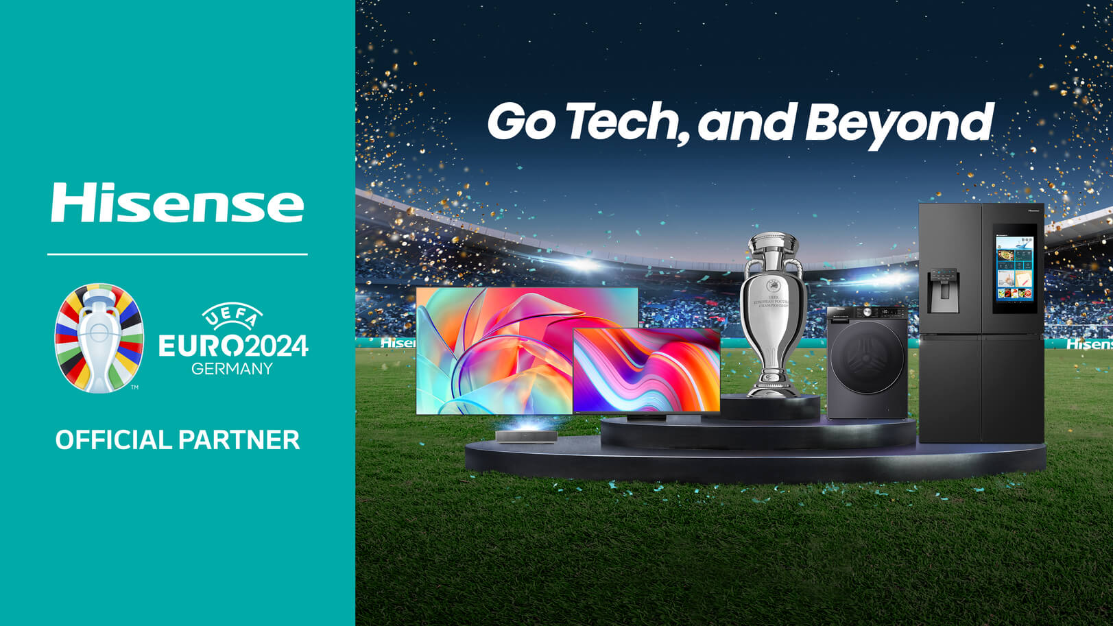 Hisense amplía su asociación estratégica con la UEFA para patrocinar la EURO 2024