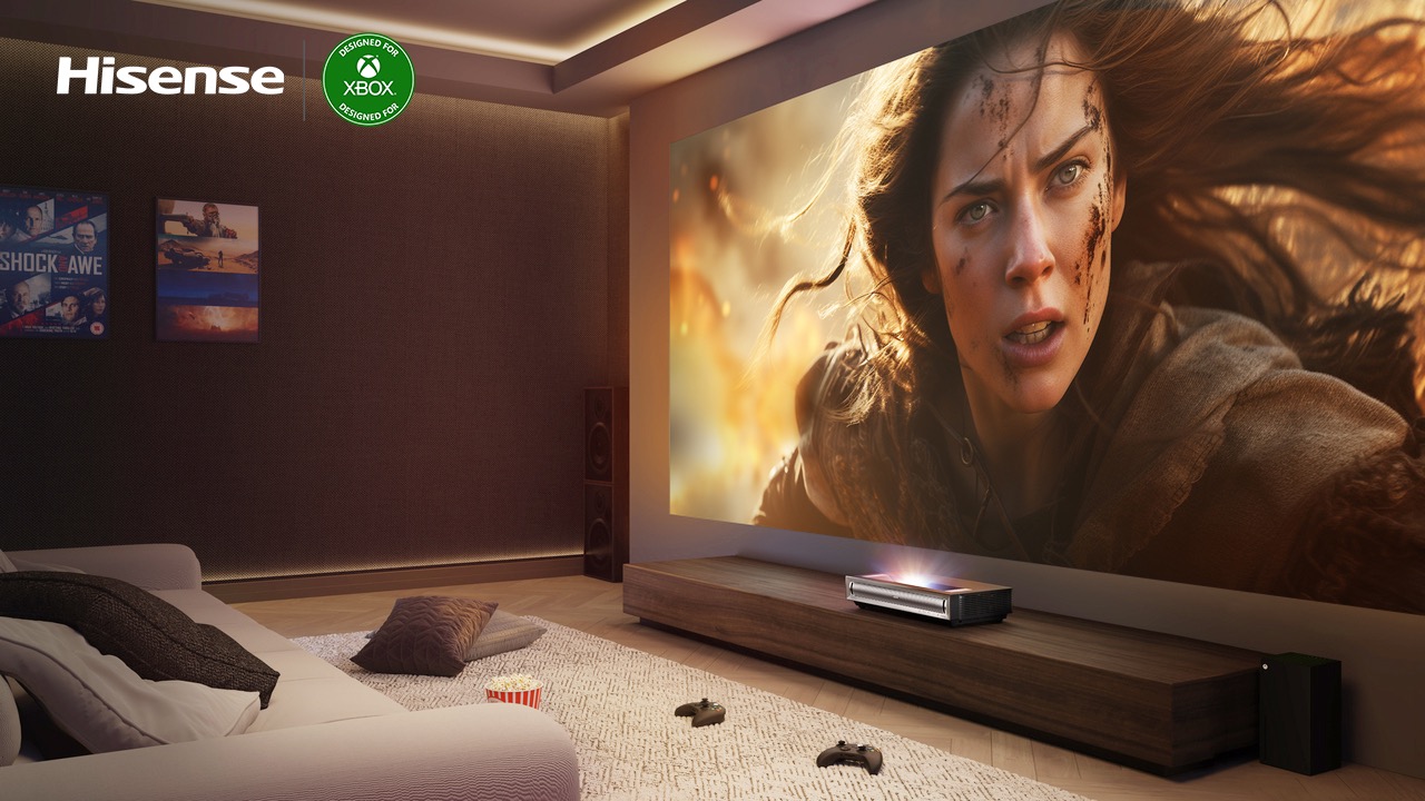 Hisense se asocia con Xbox para llevar el Láser TV a la industria de los videojuegos