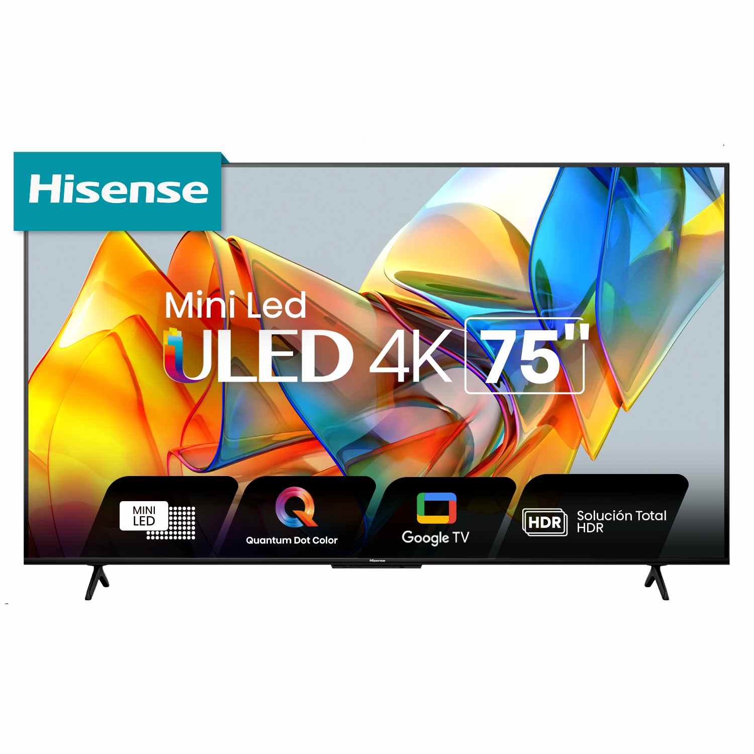 HISENSE TV 75″ GOOGLE TV 75U6K Hisense electrodomésticos