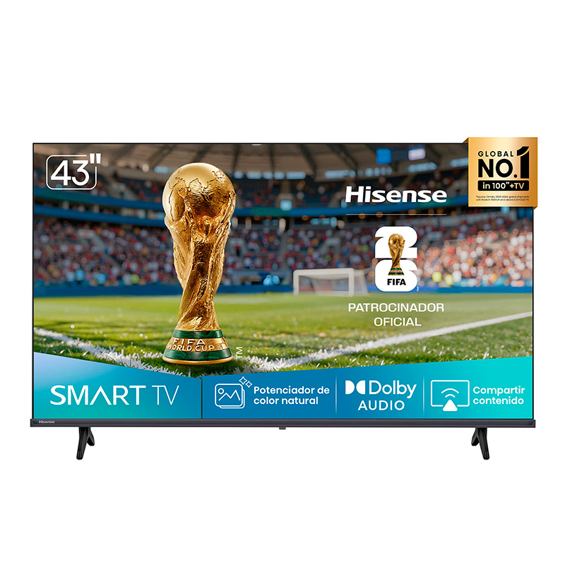 テレビ Hisense43A 65G 43A65G | ハイセンスジャパン株式会社