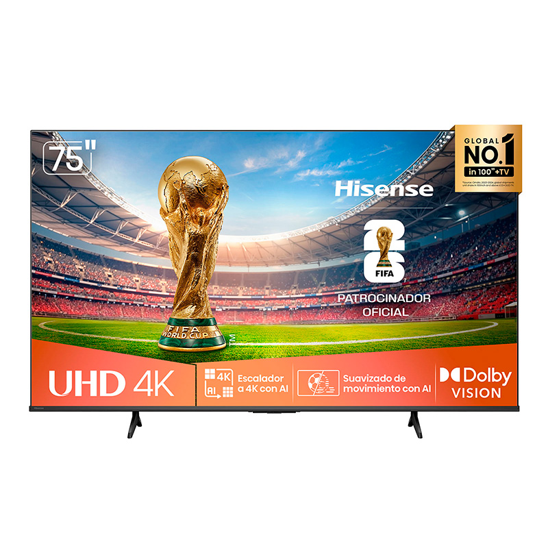 HISENSE UHD 75″ | VIDAA | 75A6NV - Hisense electrodomésticos
