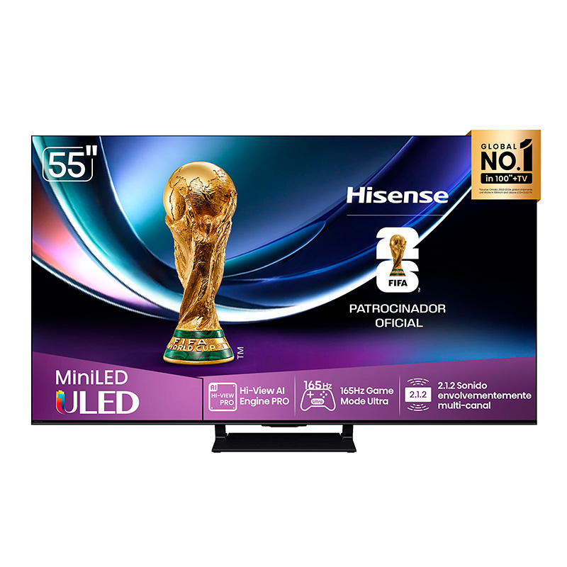 HISENSE MiniLED ULED 55″ | GOOGLE TV | 55U7Q - Hisense