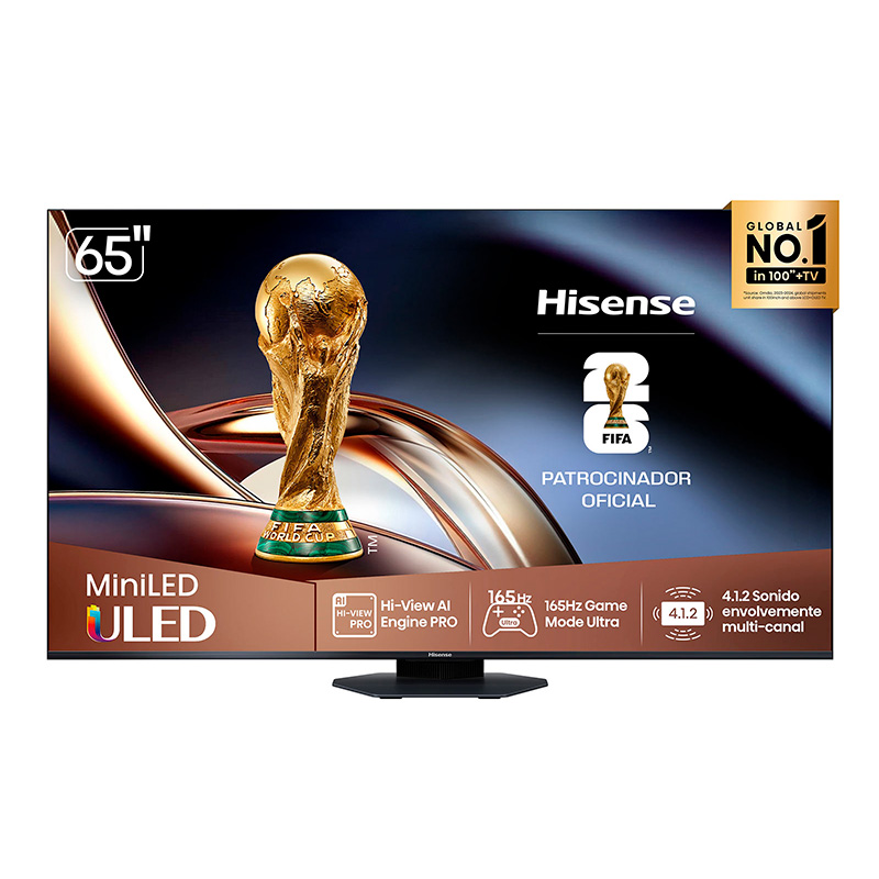 HISENSE MiniLED ULED 65″ | GOOGLE TV | 65U8Q - Hisense