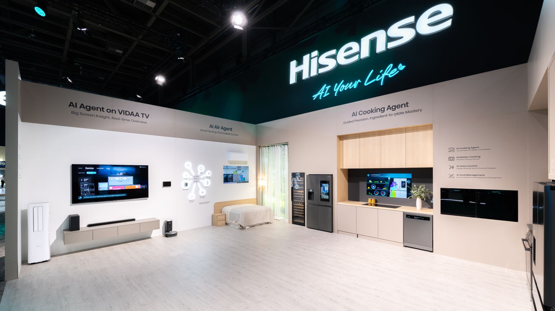 Hisense EXHIBE de manera más inteligente VIDA COTIDIANA con IA EN IFA 2025