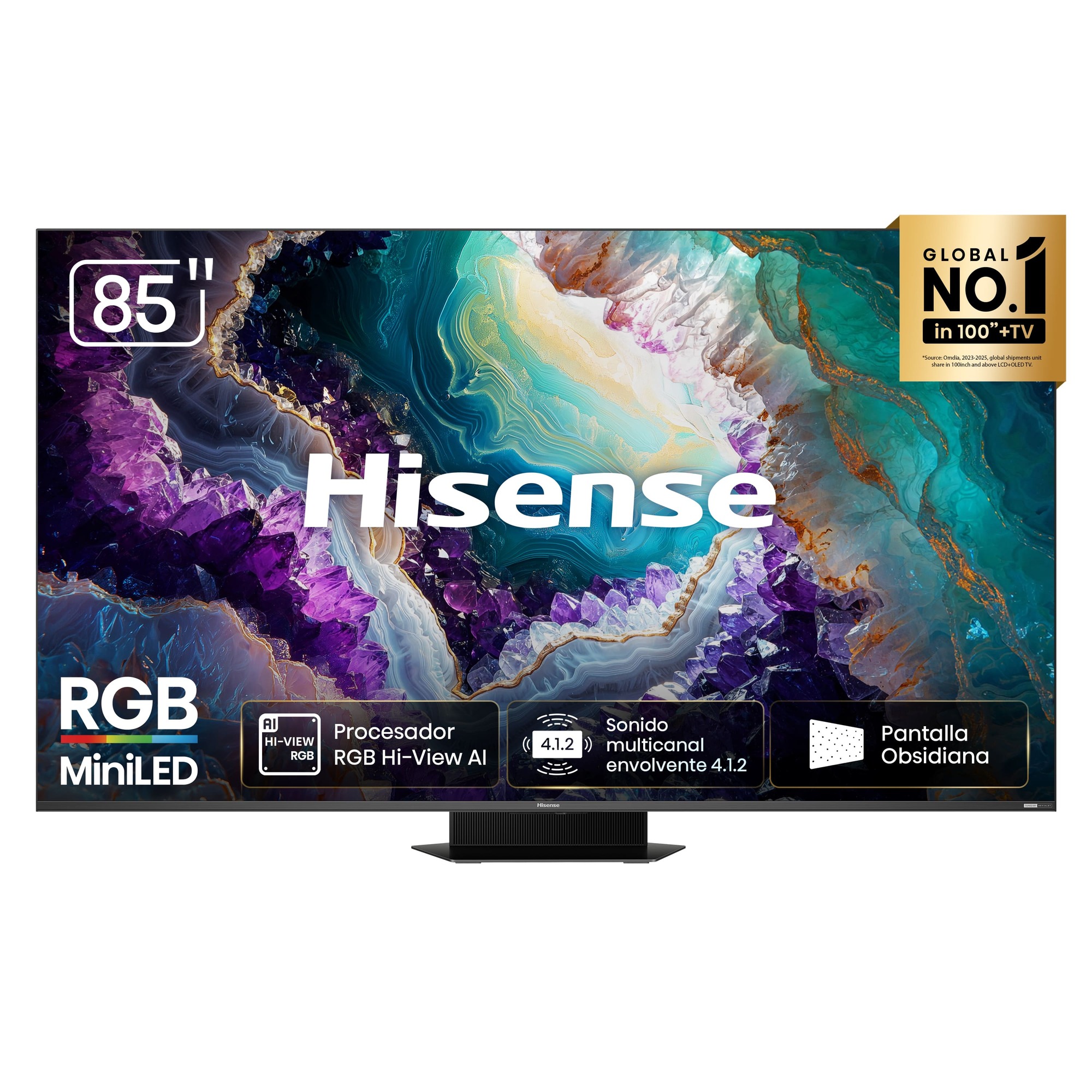 HISENSE ULED RGB MiniLED DE 85” | GOOGLE TV | 85UR9SG