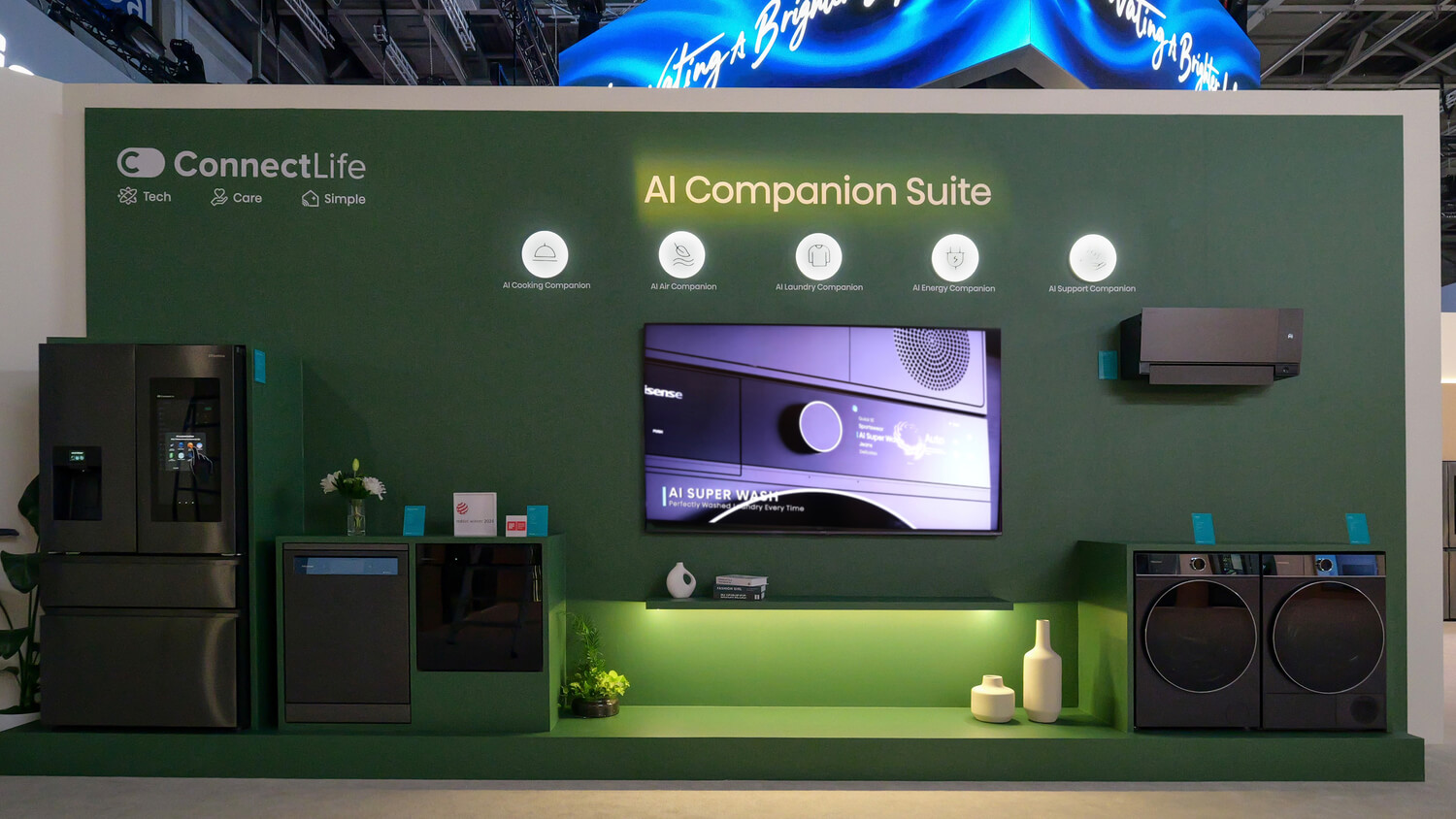Experimenta el AI Companion en la vida cotidiana en Hisense IFA 2026