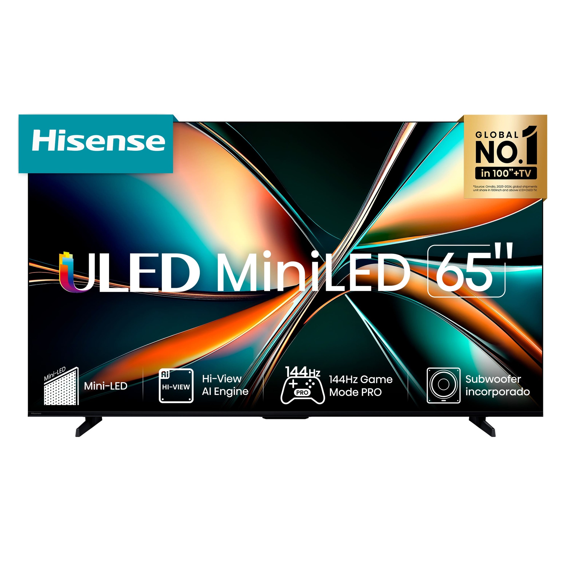 HISENSE ULED MINILED 65″ | GOOGLE TV | 65U7Q
