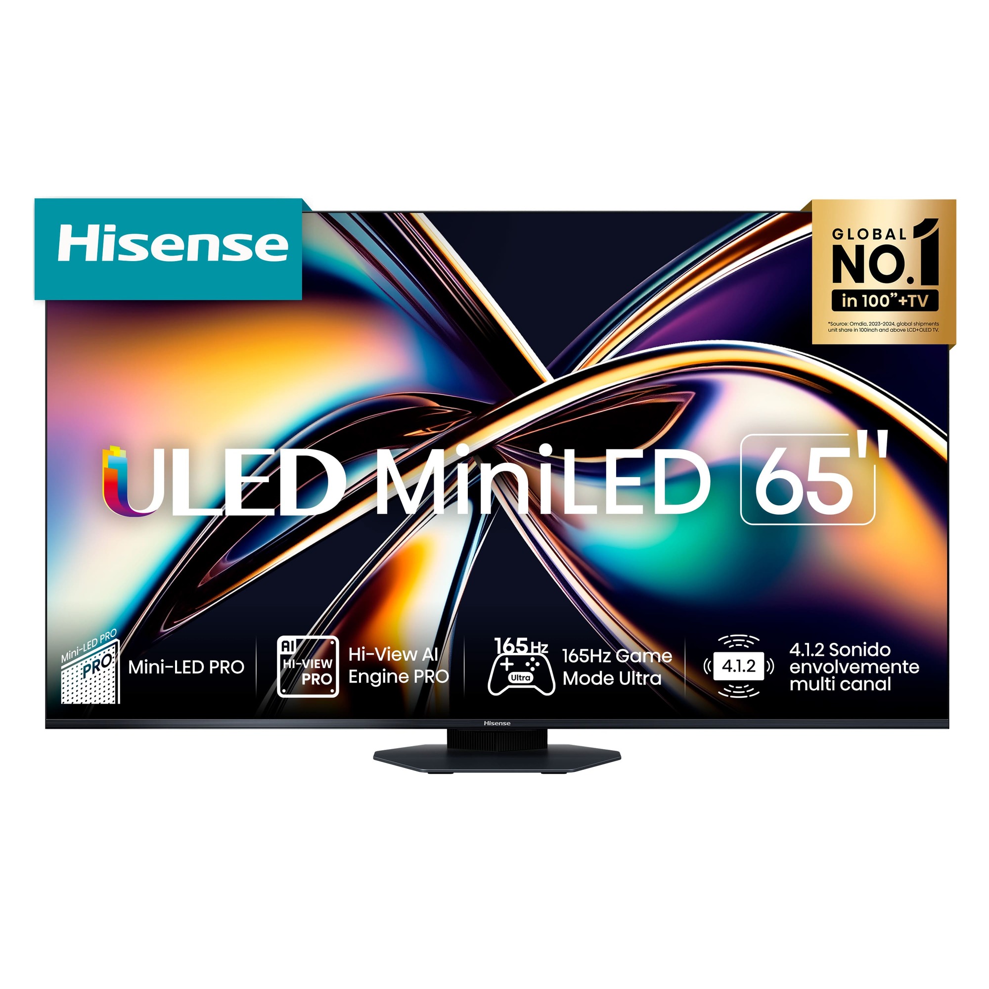 HISENSE ULED MINILED 65″ | GOOGLE TV | 65U8Q