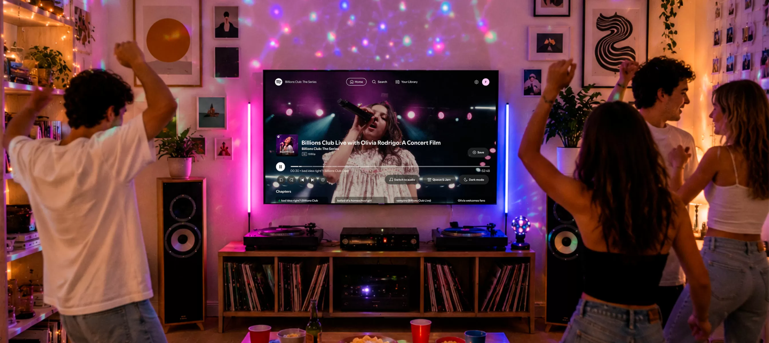 V Amplía su Oferta Global de Entretenimiento con la Nueva Integración de Spotify en VIDAA OS