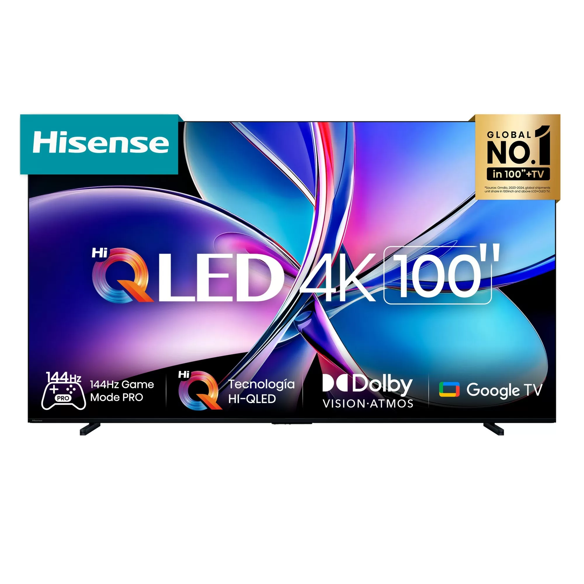 HISENSE ULED MINILED HI-QLED 100″ | GOOGLE TV | 100QD7QG
