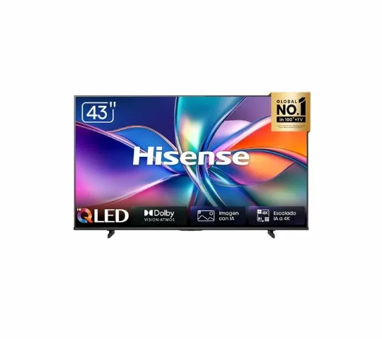 HISENSE TELEVISOR HI-QLED 43″ | VIDAA |  43Q6QV