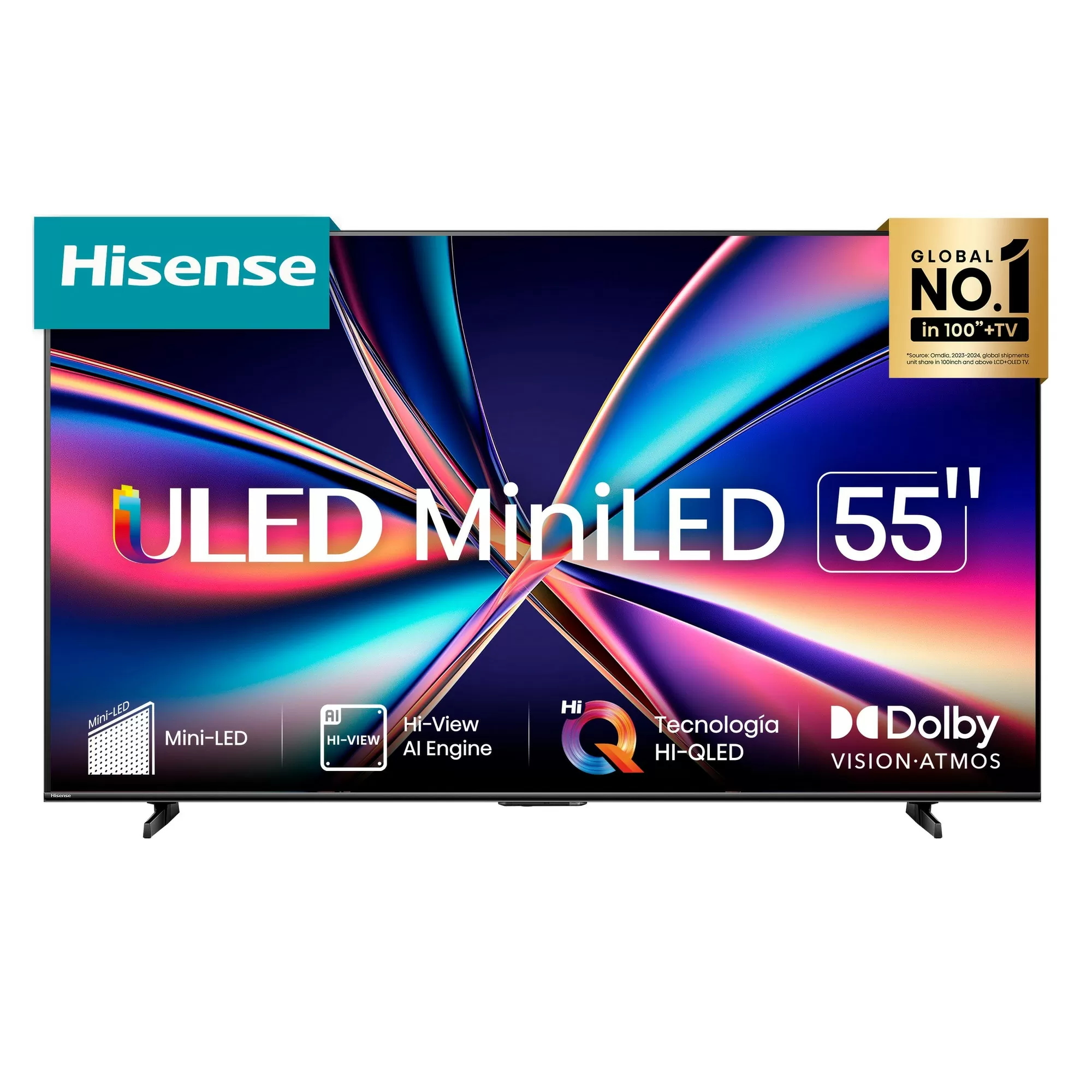 HISENSE ULED MINILED ULED 55″ | VIDAA | 55U6Q