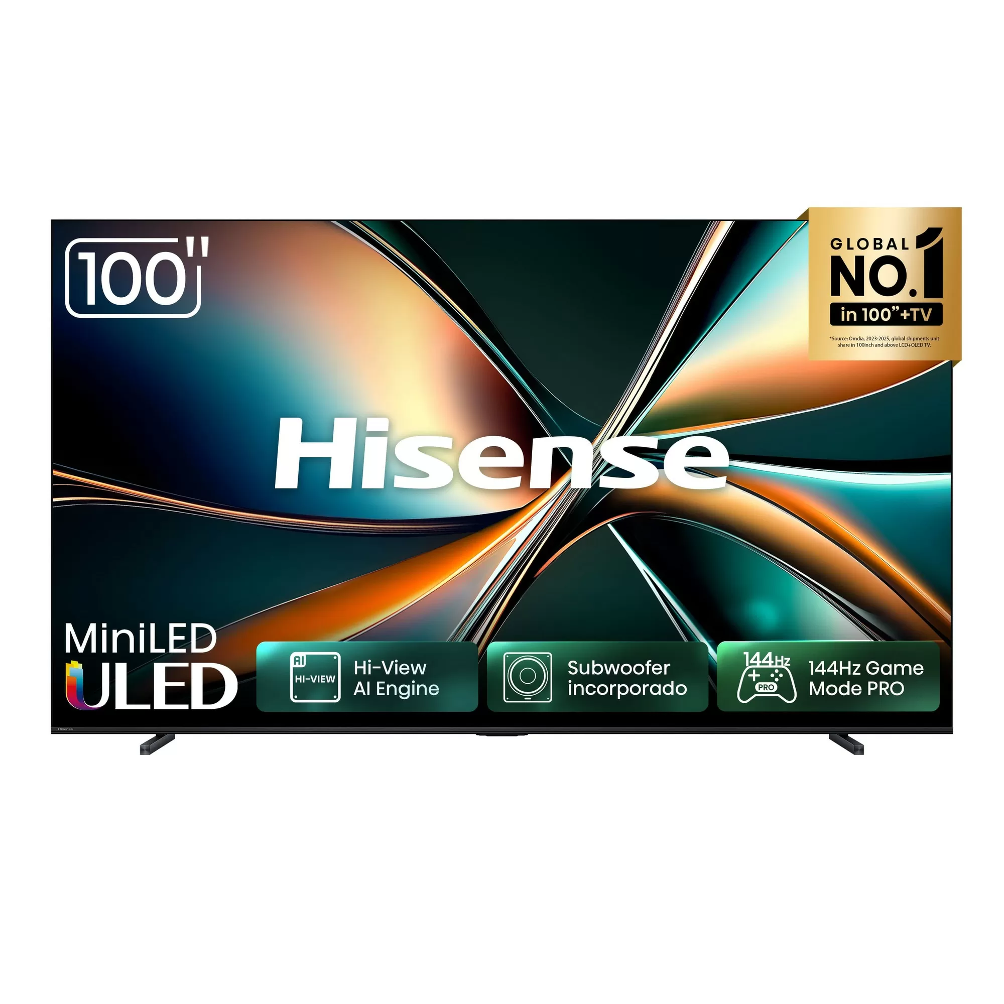HISENSE ULED MINILED 100″ | GOOGLE TV | 100U7QG