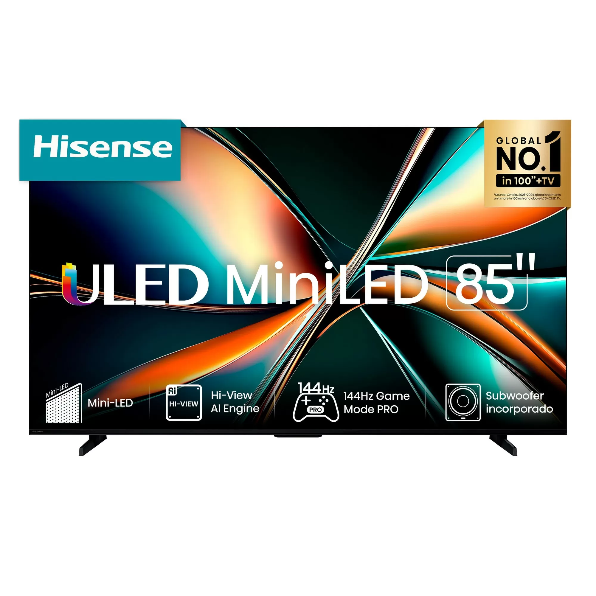 HISENSE ULED MINILED 85″ | GOOGLE TV | 85U7Q